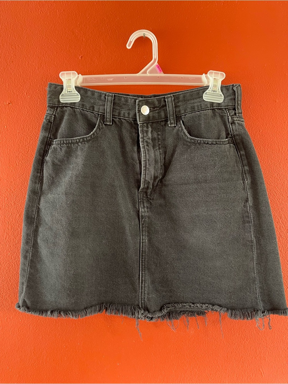 H&MBlack Denim Mini Skirt